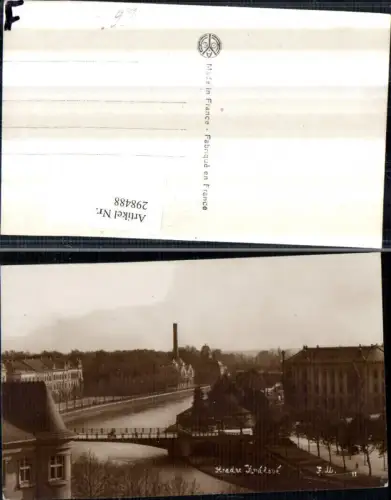 298488,Hradec Kralove Königgrätz Teilansicht Brücke