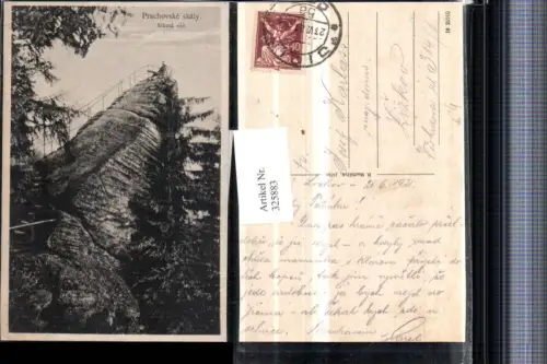 325883,Prachovske skaly b. Jicin Sikma vez Felsen Aussichtspunkt