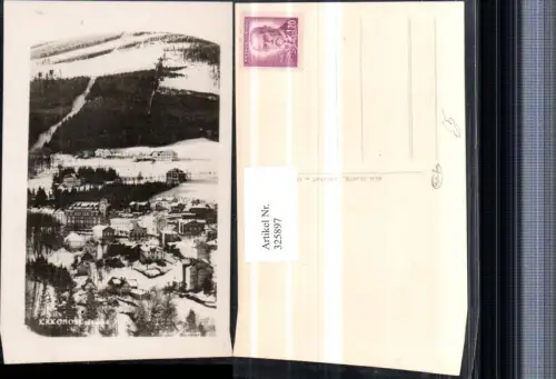 325897,Krkonose Riesengebirge Janske Lazne Johannisbad Teilansicht Winterbild