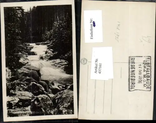 437161,Krkonose Riesengebirge Bile Labe Weißwassergrund b. Spindermühle