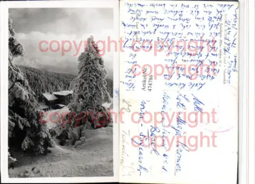 474786,Labska Bouda st horsky hotel b. Spindleruv Mlyn Spindlermühle Winterbild