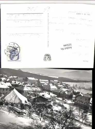 523244,Zacler Schatzlar Teilansicht Winterbild