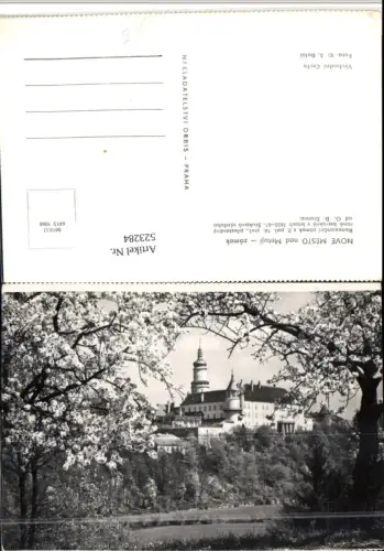 523284,Nove Mesto nad Metuji Neustadt an d. Mettau zamek Schloss
