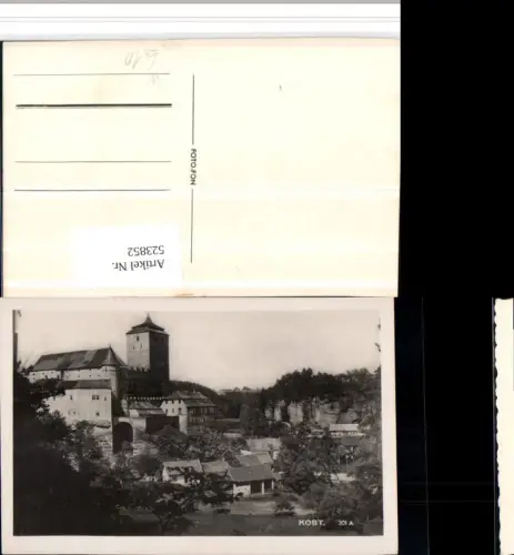 523852,Kost Burg Schloss b. Mladejov