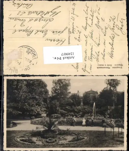 124907,Troppau Opava Museumspark 1934