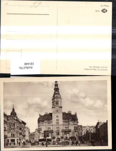 181440,Mährisch Schlesien Troppau Schmetterhaus Opava Mestska vez