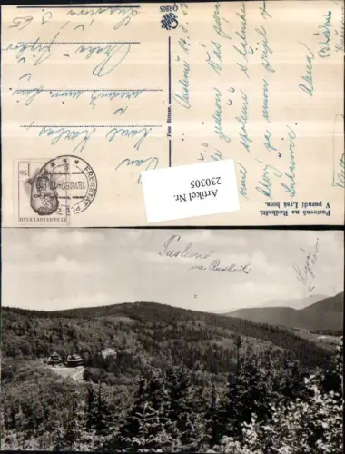 230305,Pustevne na Radhosti Pustevny Radegast V pozdadi Lysa hora Partie