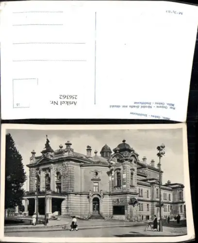 256362,Mährisch Ostrau Ostrava Narodni divadlo mor.-slezske Stadttheater Theater