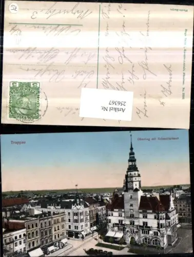 256367,Troppau Opava Oberring m. Schmetterhaus