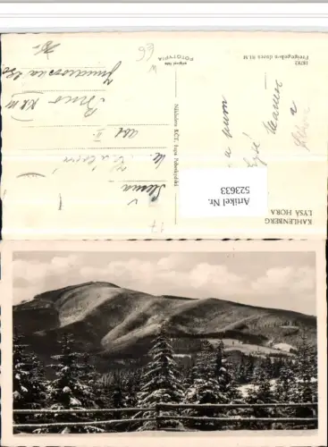 523633,Kahlenberg Lysa Hora b. Ostravice Ostrawitz Berg