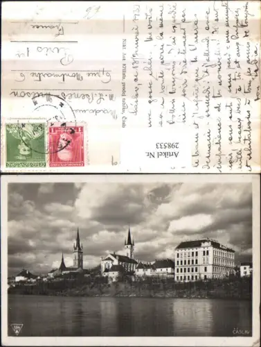 298533,Caslav Tschaslau Teilansicht Kirche