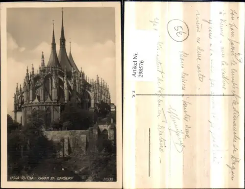 298576,Kutna Hora Chram sv. Barbory Dom der heiligen Barbara