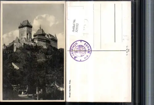 325332,Hrad Karluv Tyn Karlstejn Burg Karlstein
