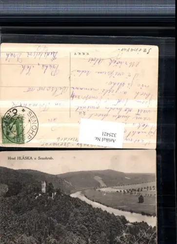 325421,Hrad Hlaska u Senohrab b. Ricany Ruine Burg