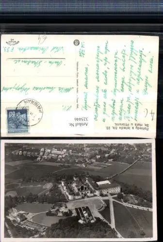 325446,Kloster Svata Hora u Pribrami Kloster Heiliger Berg Fliegeraufnahme