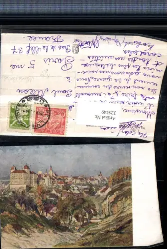 325449,Künstler AK Z. Dila Mlada Boleslav Jungbunzlau Totale