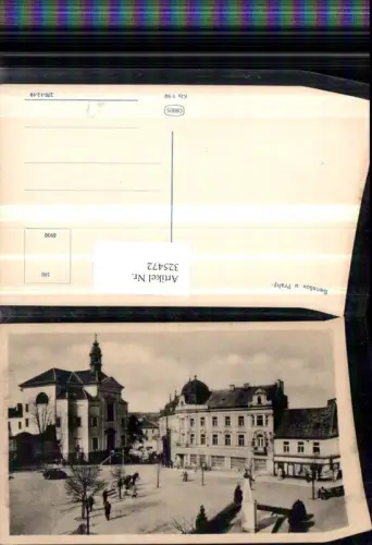 325472,Benesov u Prahy Beneschau Hauptplatz Kirche Denkmal