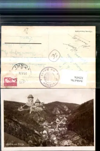 325476,Hrad Karlstejn Burg Karlstein Totale