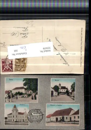 325479,Krivsoudov Kschiwsoudow Skola Schule Kostel Kirche Radnice Rathaus Obchod J: Richtra