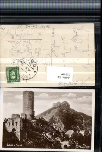325489,Hrad Burg Zebrak a Tocnik Totschnik