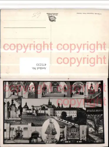 475233,Svata Hora Pribrame Pibrans Kloster Mehrbildkarte