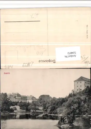 524072,Dobris Doberschisch Schloss