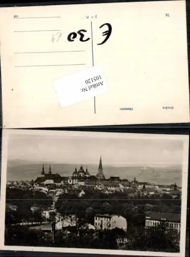 105120,Olmütz Olomouc Totale 1930