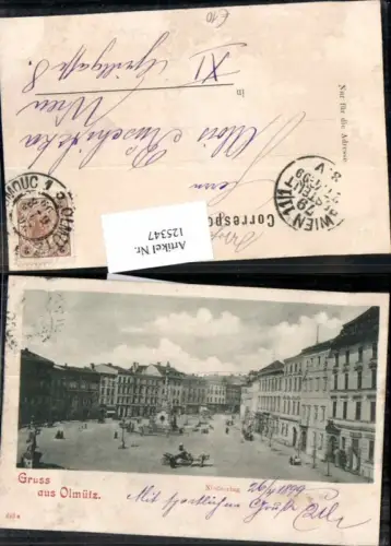 125347,Gruss aus Olmütz Olomouc Niedrring 1898