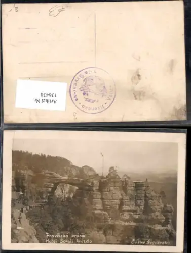 136430,Hotel Sokoli hnizdo Ceske Svycarsko Hrensko