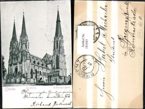 181043,Olmütz Olomouc Domkirche Dom