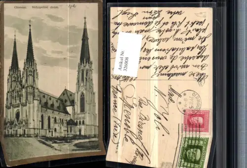 326008,Olmütz Olomouc Metropolitni chram Kirche