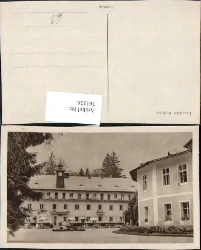 361326,Lazenska budova Lazne Bludov Bad Blauda Gebäude