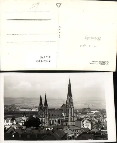 437175,Olomouc Olmütz Dom Kirche
