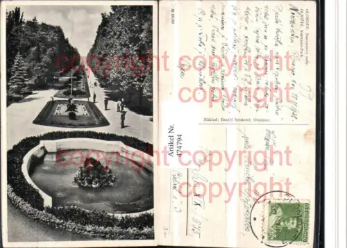 474794,Olomouc Olmütz Smetanovy sady Smetana-Park