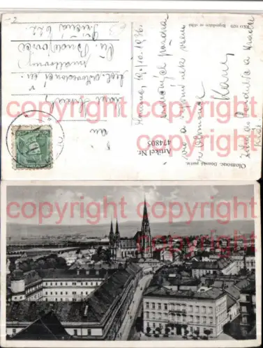 474805,Olomouc Olmütz Domska partie Teilansicht Kirche