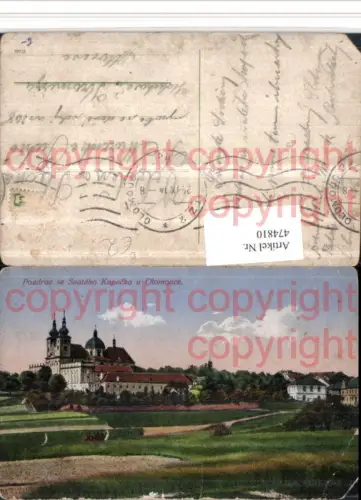 474810,Pozdrav se Svateho Kopecka u Olomouce Olmütz Kirche