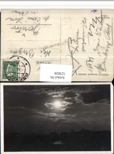 523828,Prerov Prerau Vecerni nalada Teilansicht Sonne
