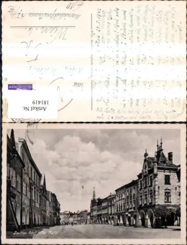 181419,Pardubice Zwittau Platzansicht