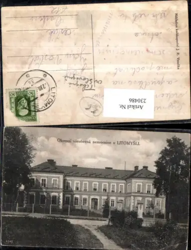 230486,Litomysli Leitomischl Okresni vseobecna nemocnice Gebäude