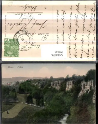 298043,Chotzen Chocen Peliny Teilansicht