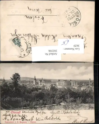 395598,Chocen Chotzen Teilansicht