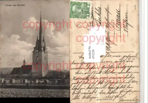 475239,Gruß aus Kornitz Chornice Kirche