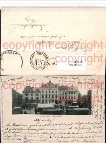 475248,Chrudimi Chrudim C.k. Posta Postgebäude