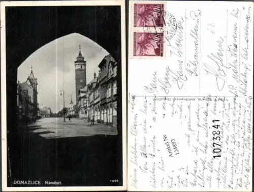 124893,Domazlice Hauptplatz