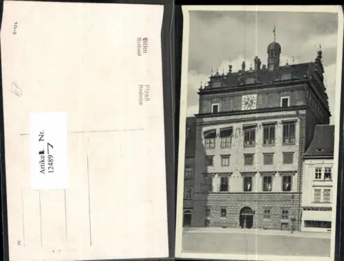 124897,Pilsen Plzen Rathaus