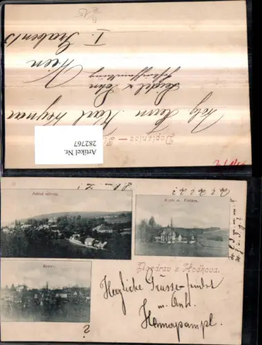 282767,Hodkova Totale Kaple su Vaelava Kapelle b. Nova Ves u Kdyne Mehrbildkarte