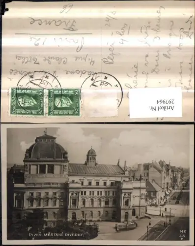 297964,Plzen Pilsen Mestske Divadlo Stadttheater