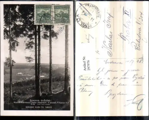 297976,Sumava Susicko b. Zelezna Ruda Klostermannova Chata v Modrave