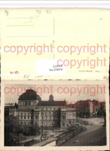 475075,Plzen Pilsen Mestske divadlo Stadttheater Gebäude