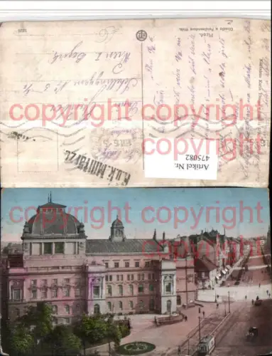 475082,Plzen Pilsen Divadlo a Ferdinandova trida Theater